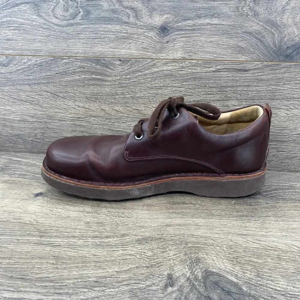 Samuel Hubbard Hubbard Free Mens 8 Brown Leather Vibram Oxford Shoes M1100-007